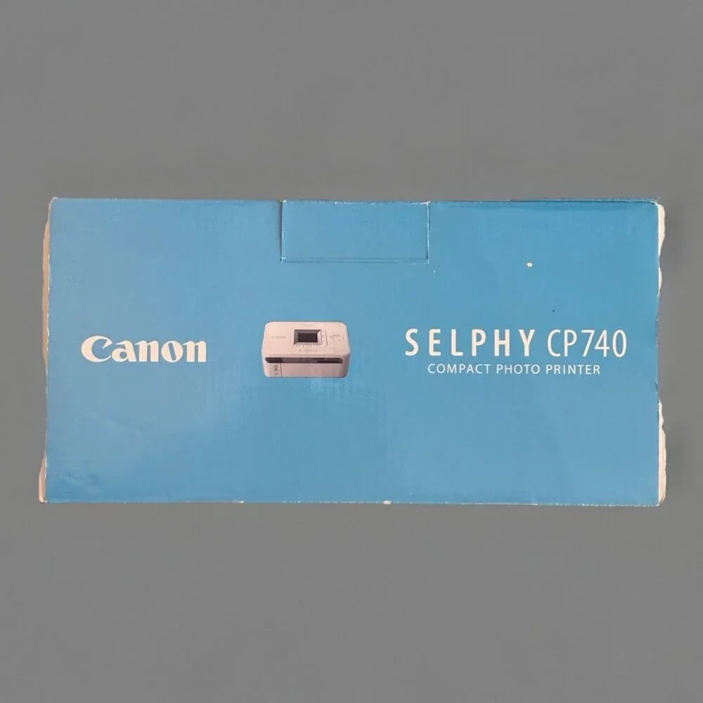 Canon Selphy CP740 Compact Color Photo Printer Open Box Includes SD Card READ!